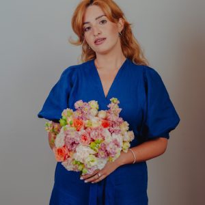 Buchet de mireasă, vesel și pastelat