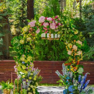 Arcadă semi-ovală Enchanted Forest